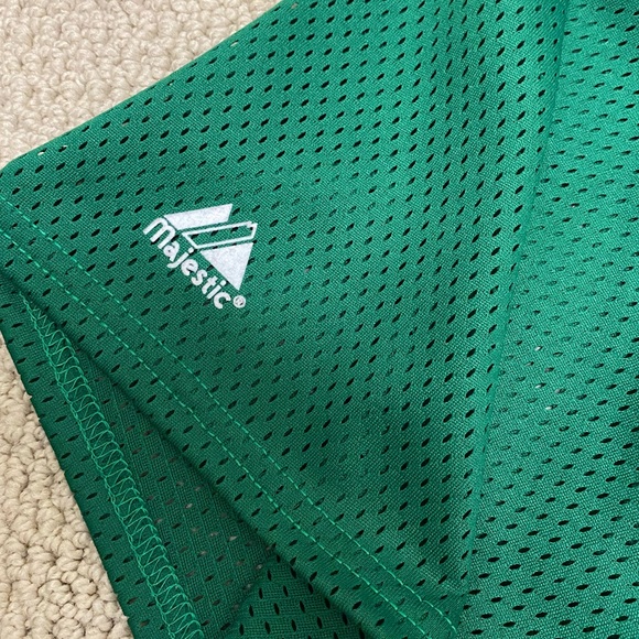 SOLD- Majestic Vintage Boston Red Sox St. Patrick’s Day Jersey Men’s XL - Picture 7 of 10